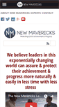 Mobile Screenshot of newmavericks.com